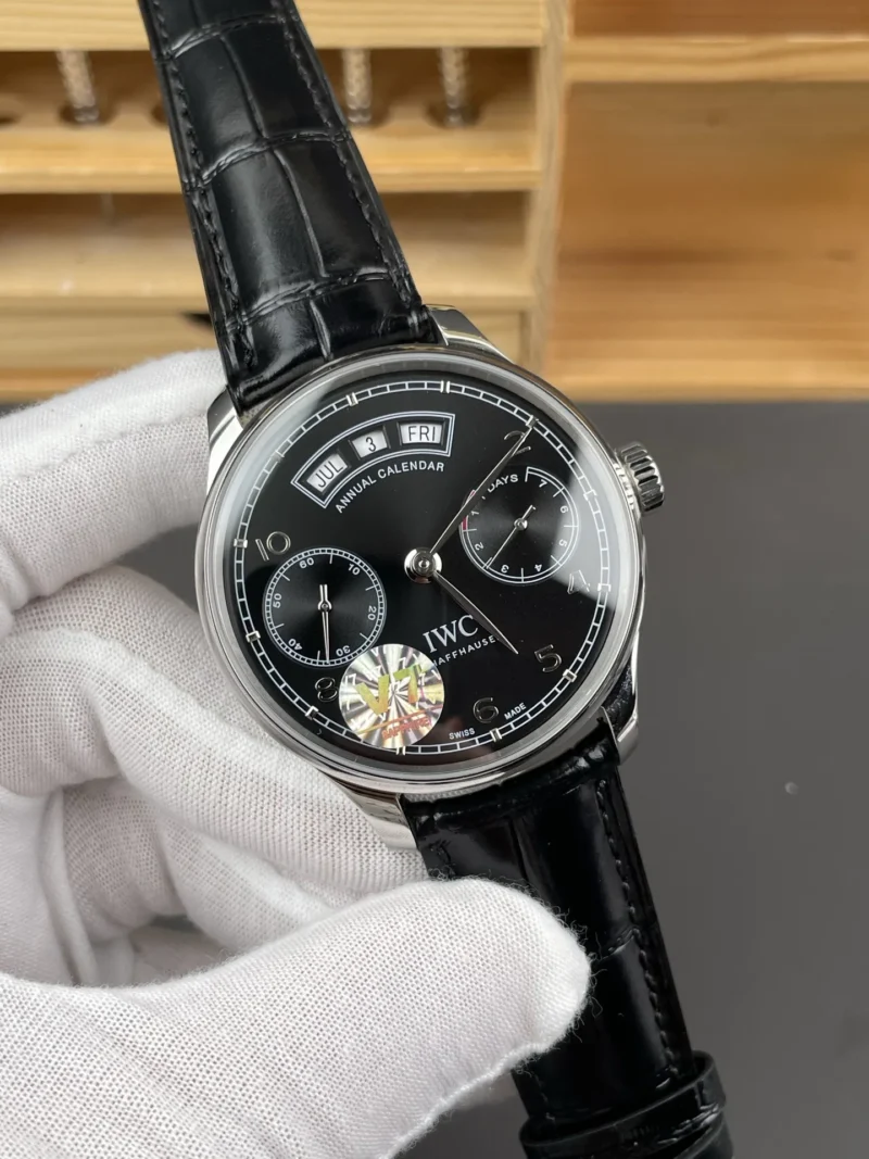 IWC Portugieser Black Dial 44mm