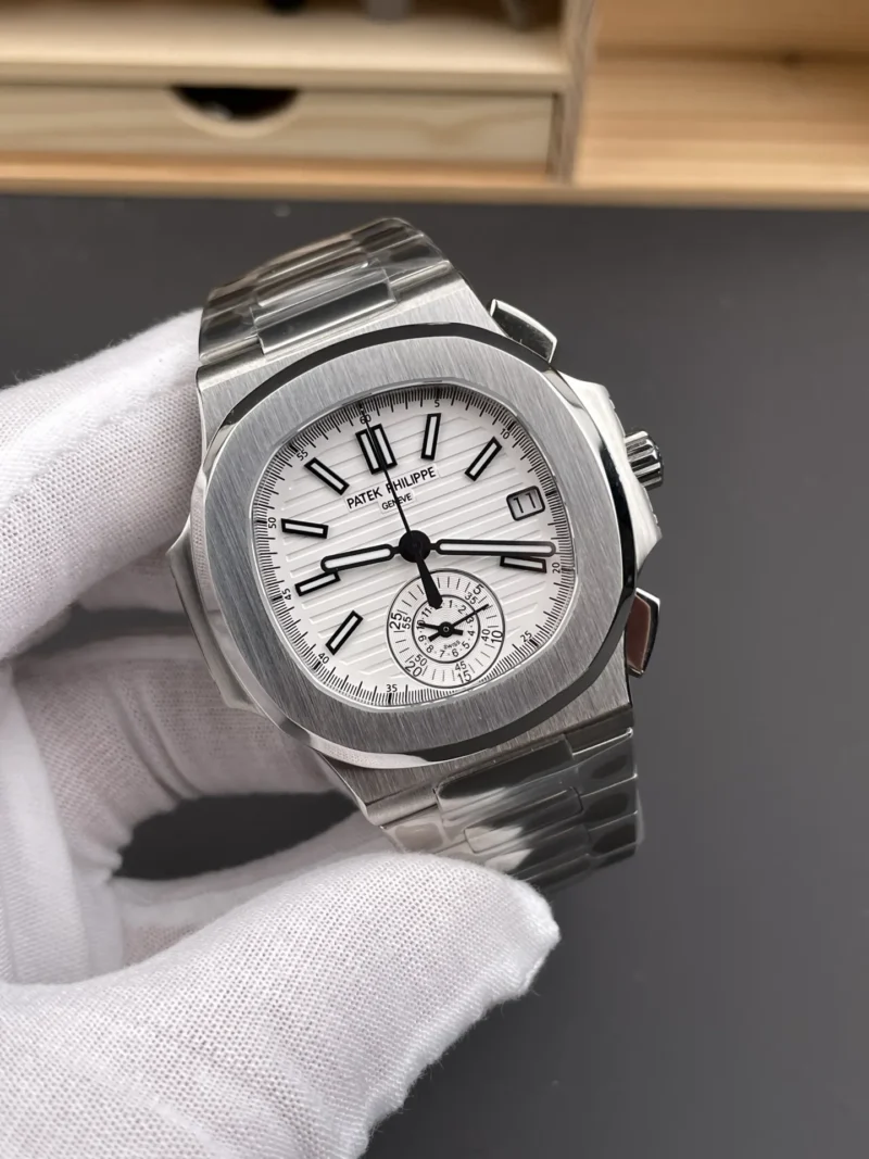 Patek Philippe Nautilus 5980 White Dial 40.5mm