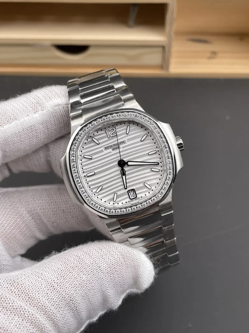 Patek Philippe Nautilus 7118 Diamond Bezel 35.2mm