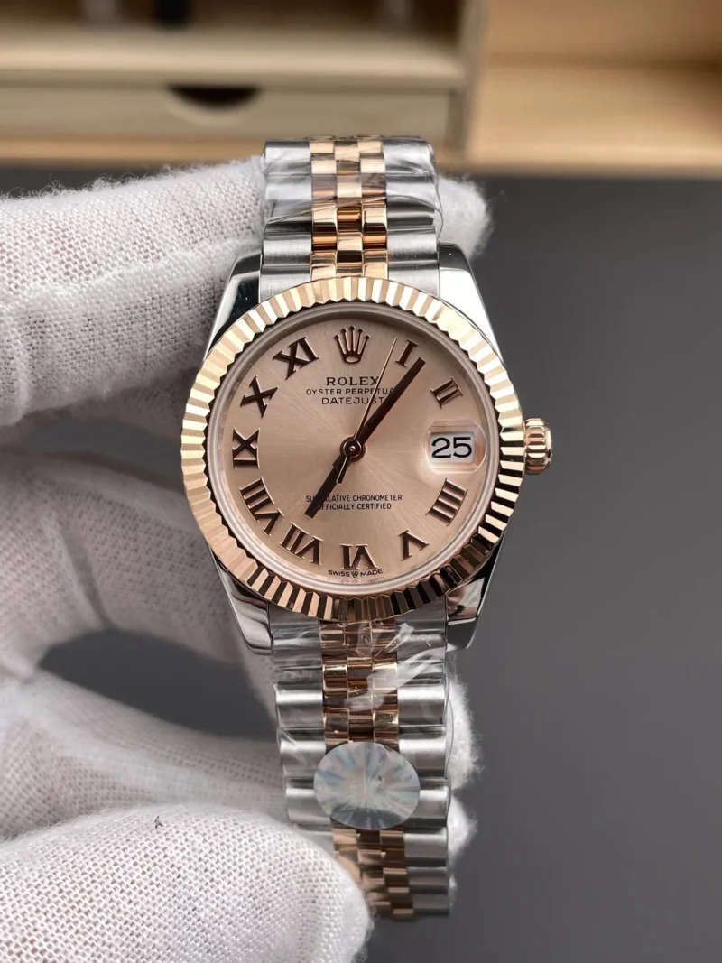 Rolex Datejust Two-Tone Rose Gold Ladies 31mm