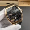 Franck Muller Vanguard Rose Gold Black Dial 44x54mm