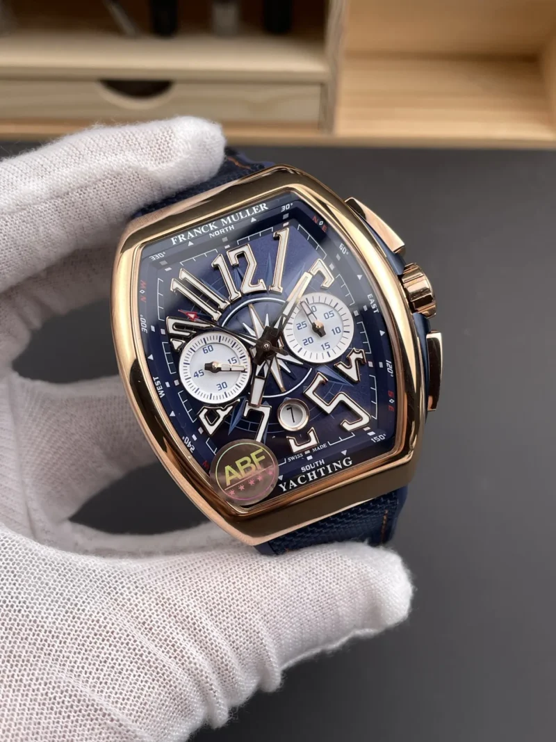 Franck Muller Vanguard Rose Gold Chronograph 44x53.7mm