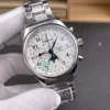 Longines Master Collection White Dial 42mm
