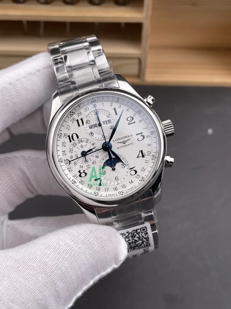 Longines Master Collection White Dial 42mm