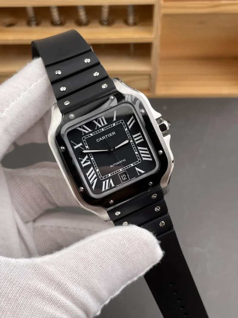 Cartier Santos Black Vader 39.8mm