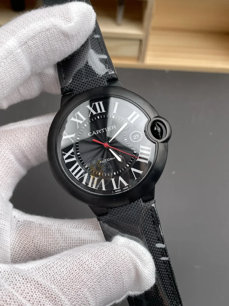 Cartier Ballon Bleu Black Vader 42mm