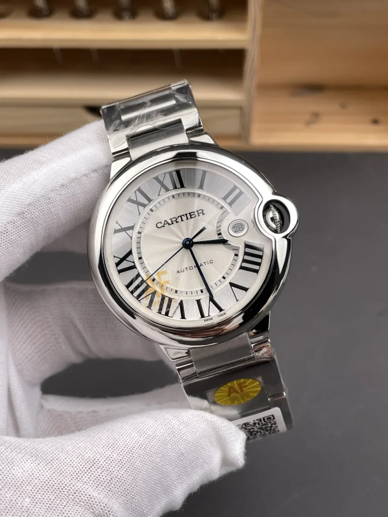 Cartier Ballon Bleu White Dial 42mm