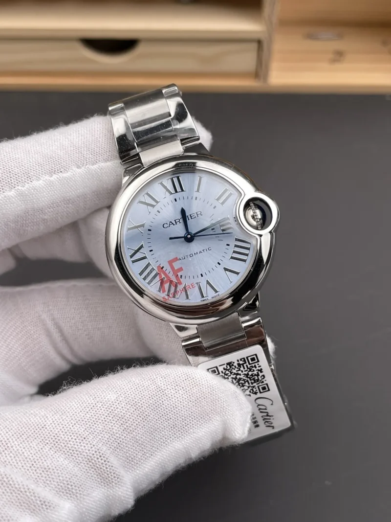 Cartier Ballon Bleu Ice Blue 33mm