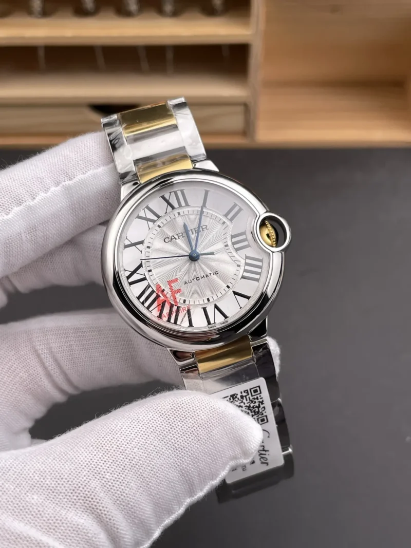 Cartier Ballon Bleu Two-Tone Blue 36mm