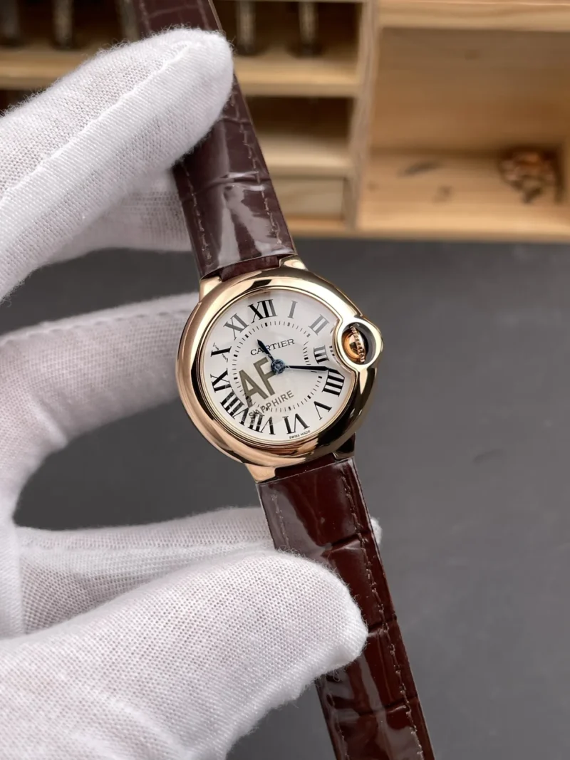 Cartier Ballon Bleu White Dial Ladies 28mm