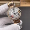 Cartier Ballon Bleu Diamond Bezel 33mm