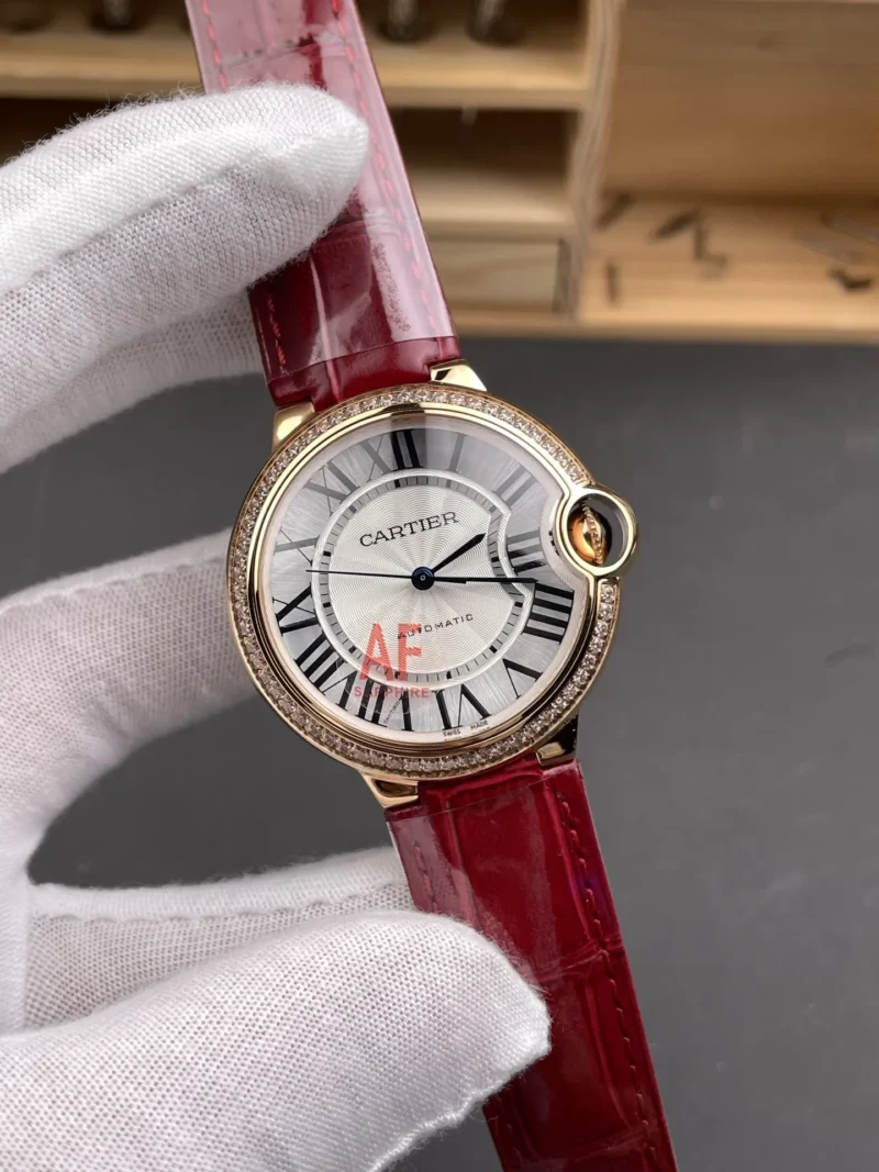 Cartier Ballon Bleu Diamond Bezel 36mm