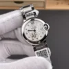 Cartier Ballon Bleu Diamond Markers Ladies 28mm