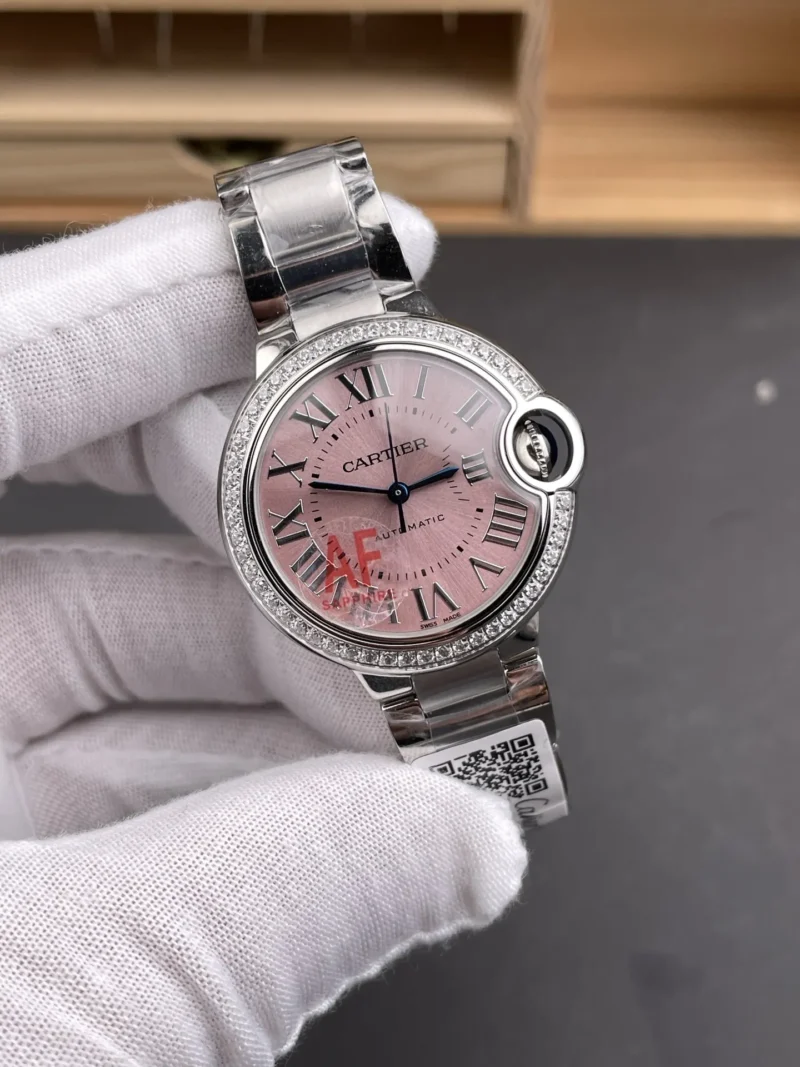 Cartier Ballon Bleu Diamond Bezel 33mm