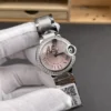 Cartier Ballon Bleu Diamond Bezel Ladies 28mm