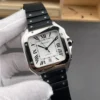 Cartier Santos White Dial 39.8mm