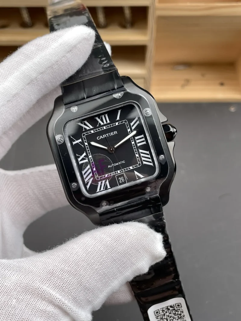Cartier Santos Black Vader 39.8mm