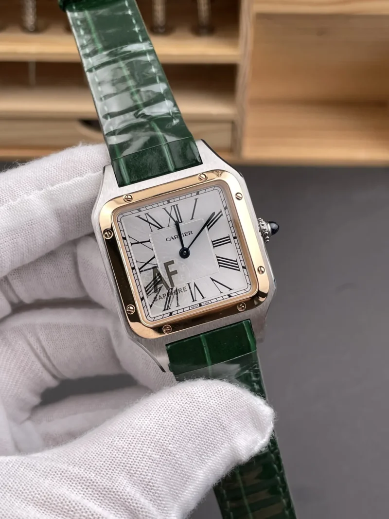 Cartier Santos Two-Tone Rose Gold 31.4x43.5mm