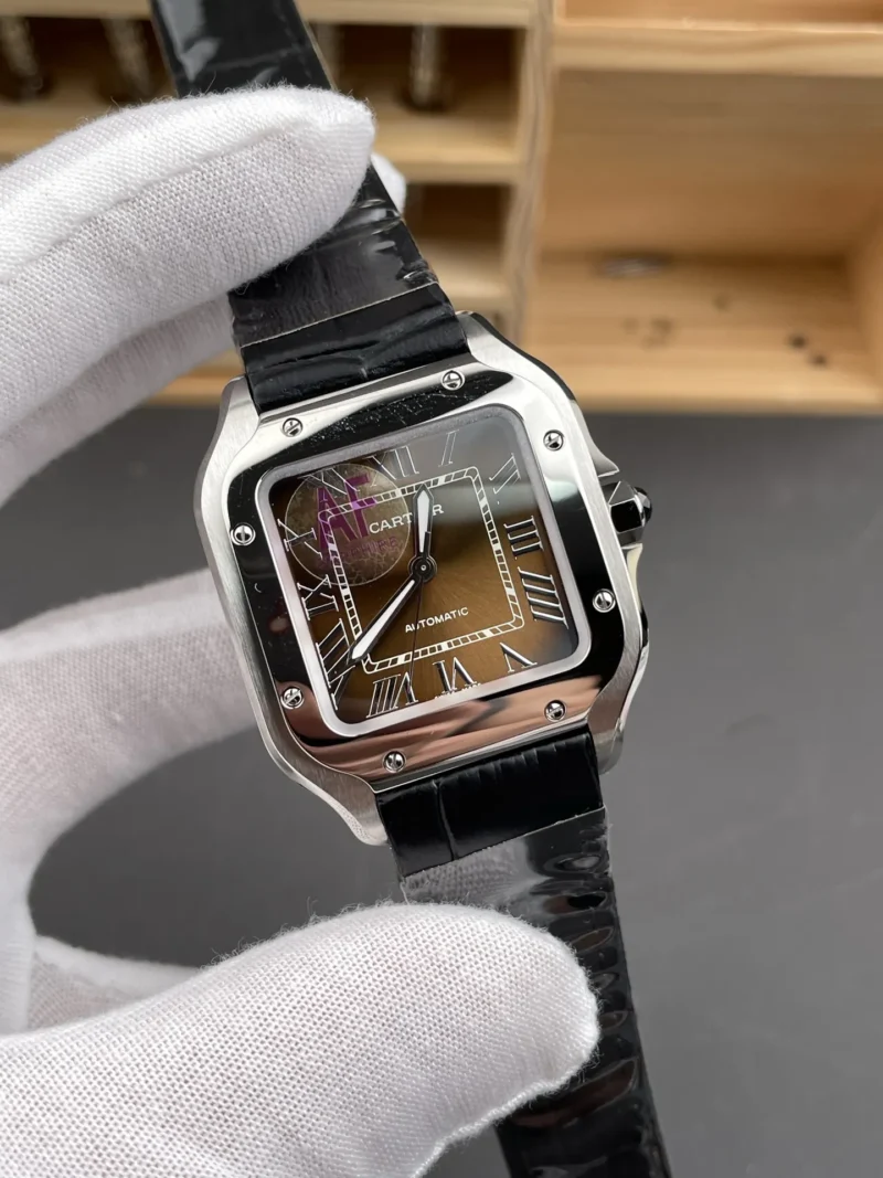 Cartier Santos Brown 35.1mm