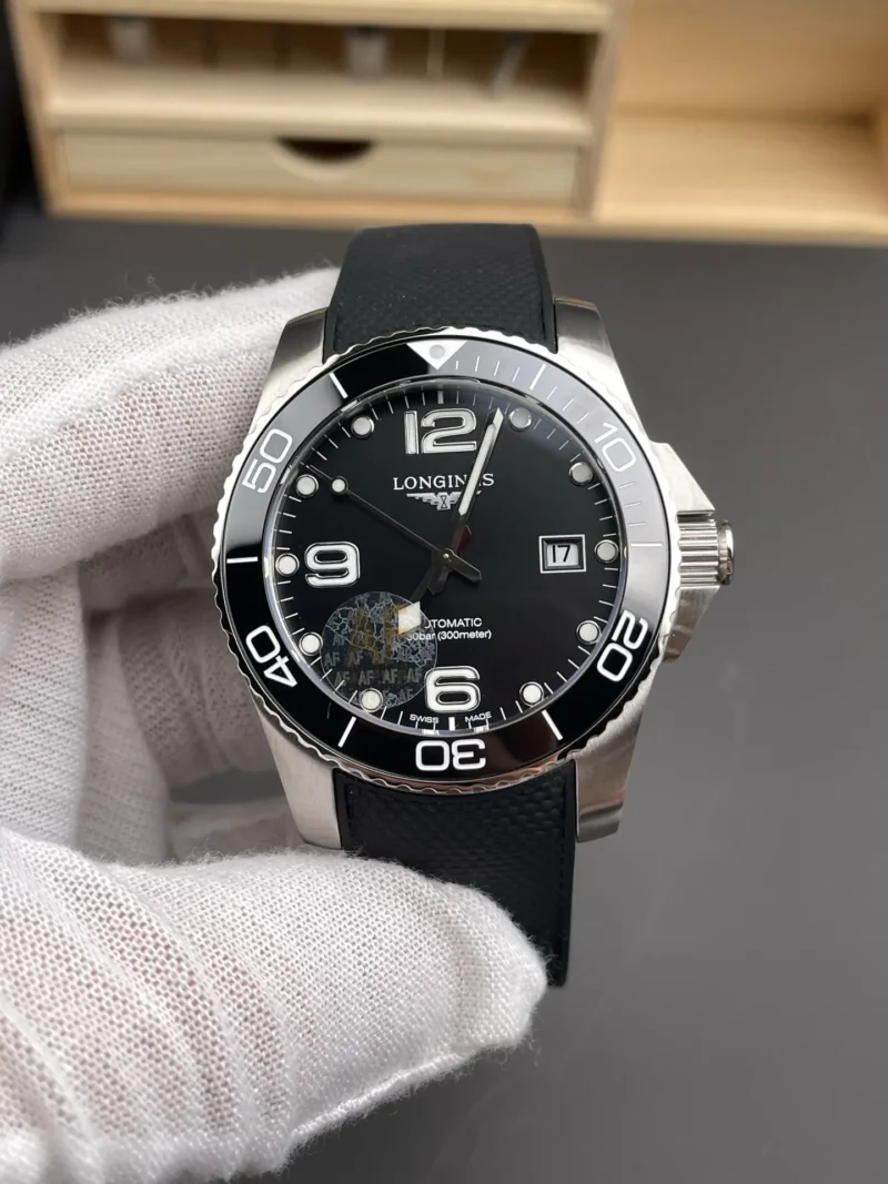 Longines Conquest Rubber Strap 41mm