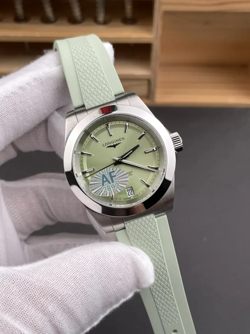Longines Conquest Green Dial 34mm