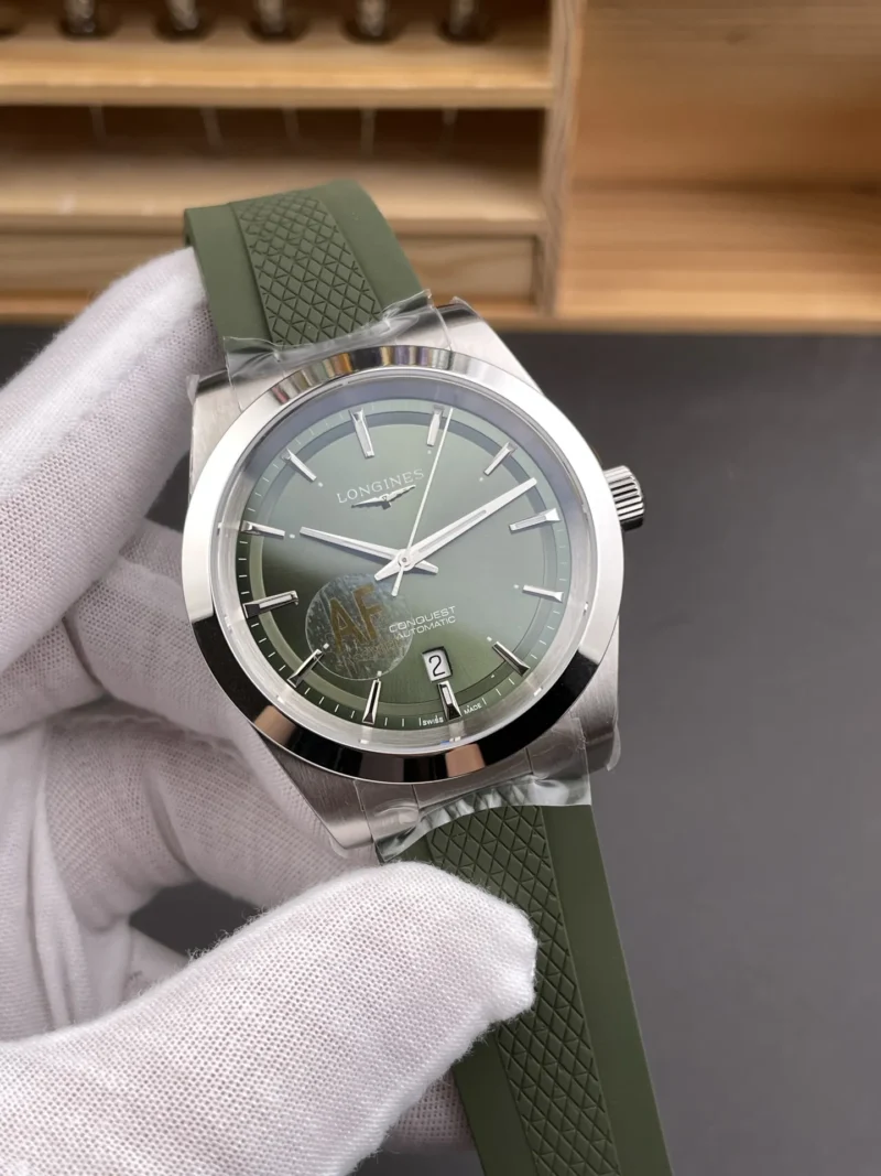 Longines Conquest Green Dial 41mm