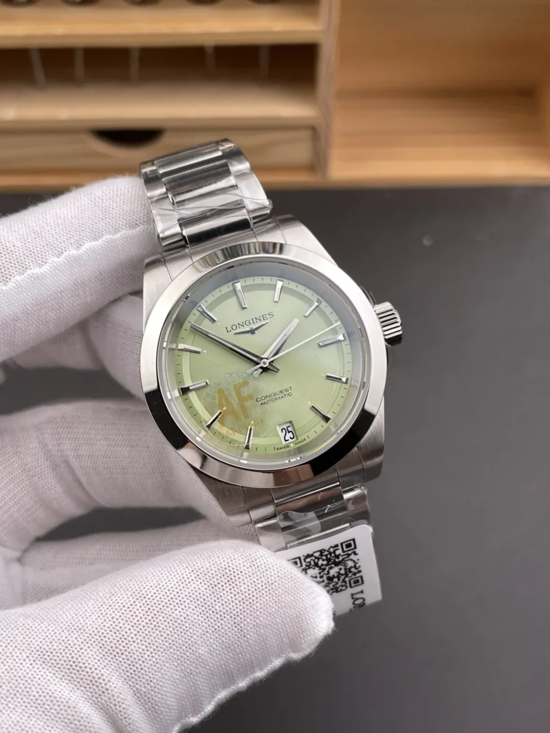 Longines Conquest Green Dial 34mm