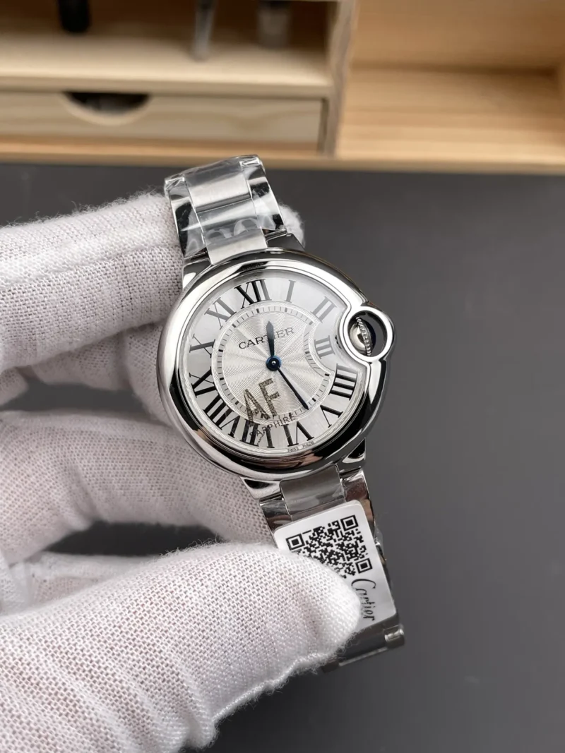 Cartier Ballon Bleu White Dial 33mm