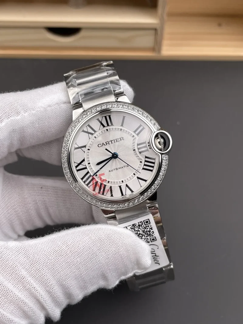 Cartier Ballon Bleu Diamond Bezel 36mm