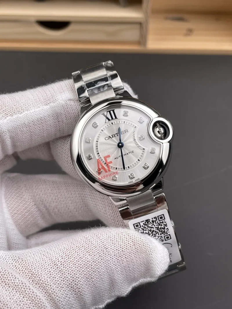Cartier Ballon Bleu Diamond Markers 33mm