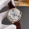 Cartier Ballon Bleu Diamond Bezel 42mm