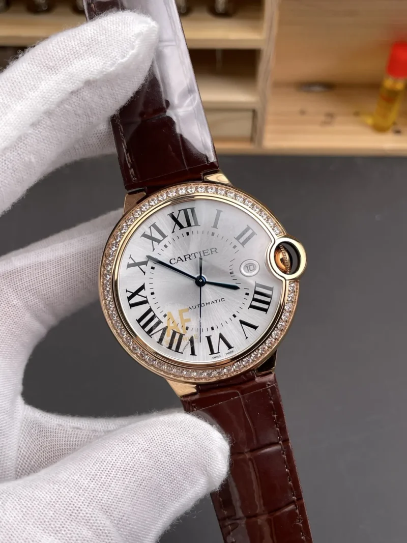 Cartier Ballon Bleu Diamond Bezel 42mm