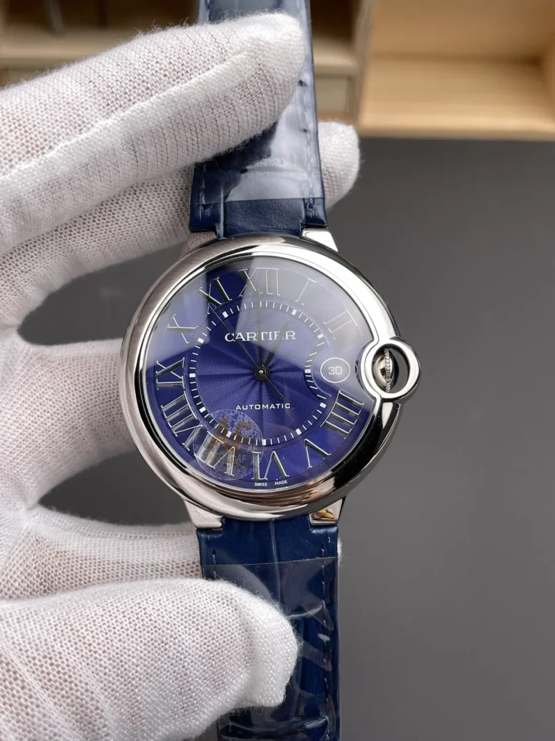 Cartier Ballon Bleu Leather Strap 42mm