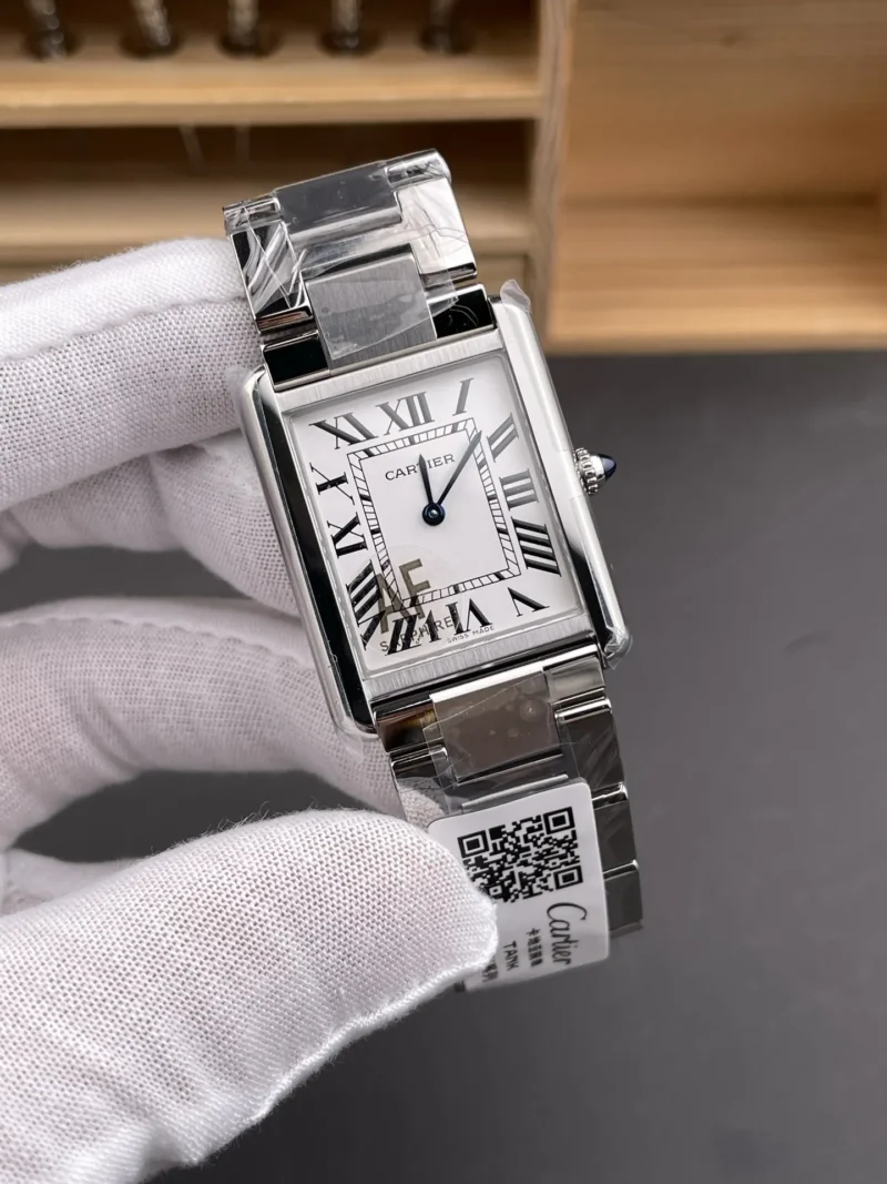 Cartier Tank White Dial 34.8x27.4mm