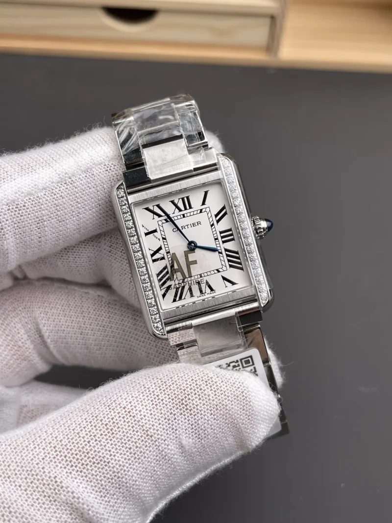 Cartier Tank Diamond Bezel 31x24.4mm