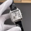 Cartier Santos Grey Dial 31.4x43.5mm