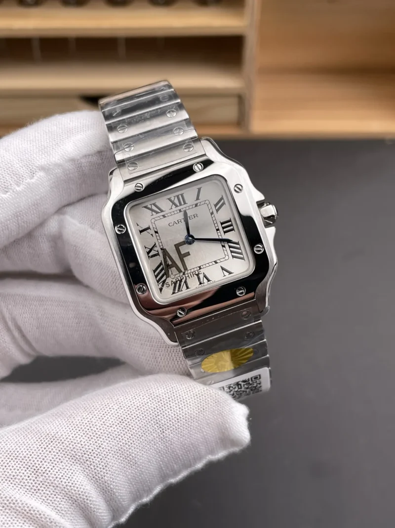 Cartier Santos Steel Bracelet 27x34.5mm