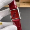 Cartier Tank Red Dial 33.7x25.5mm