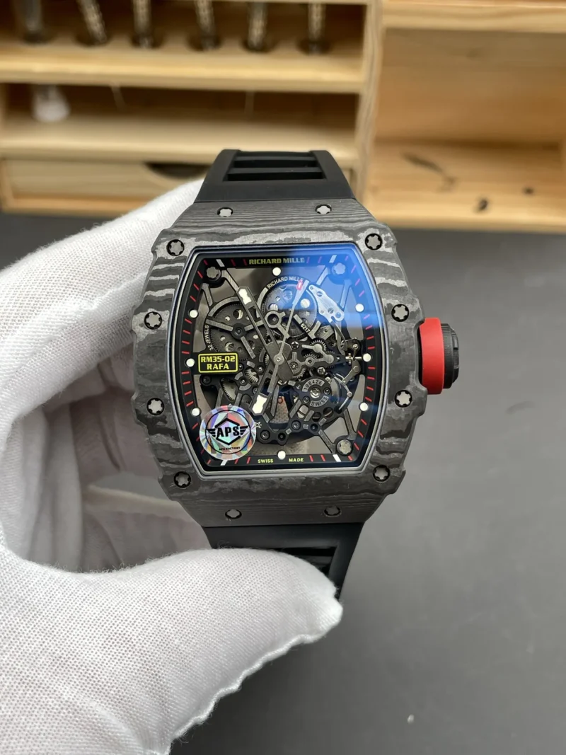 Richard Mille Carbon Fiber 49.94x44.5mm