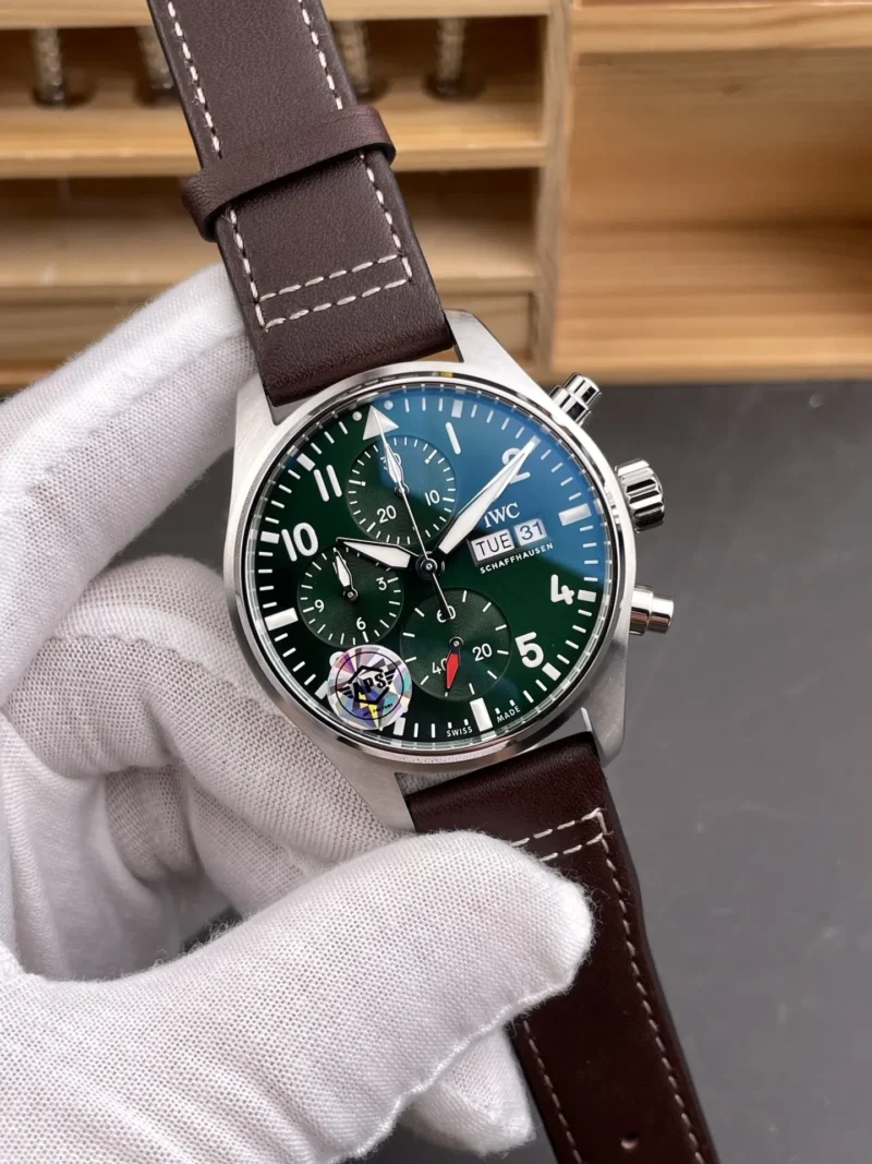 IWC Pilot Green Dial 41mm