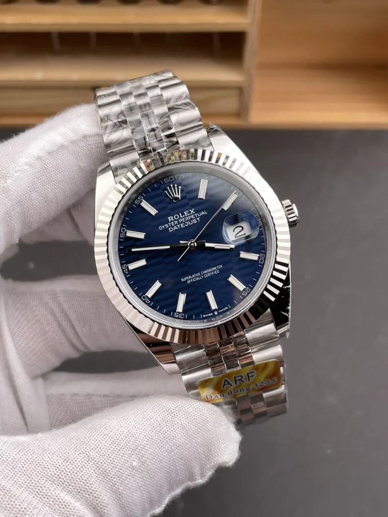 Rolex Datejust Blue Grid 41mm