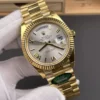 Rolex Day-Date Silver 40mm