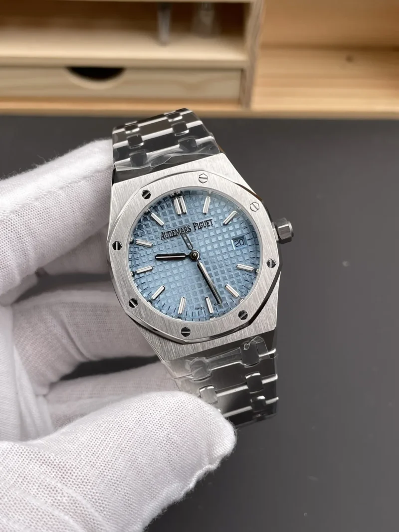 AP Royal Oak 77350 Ice Blue 34mm