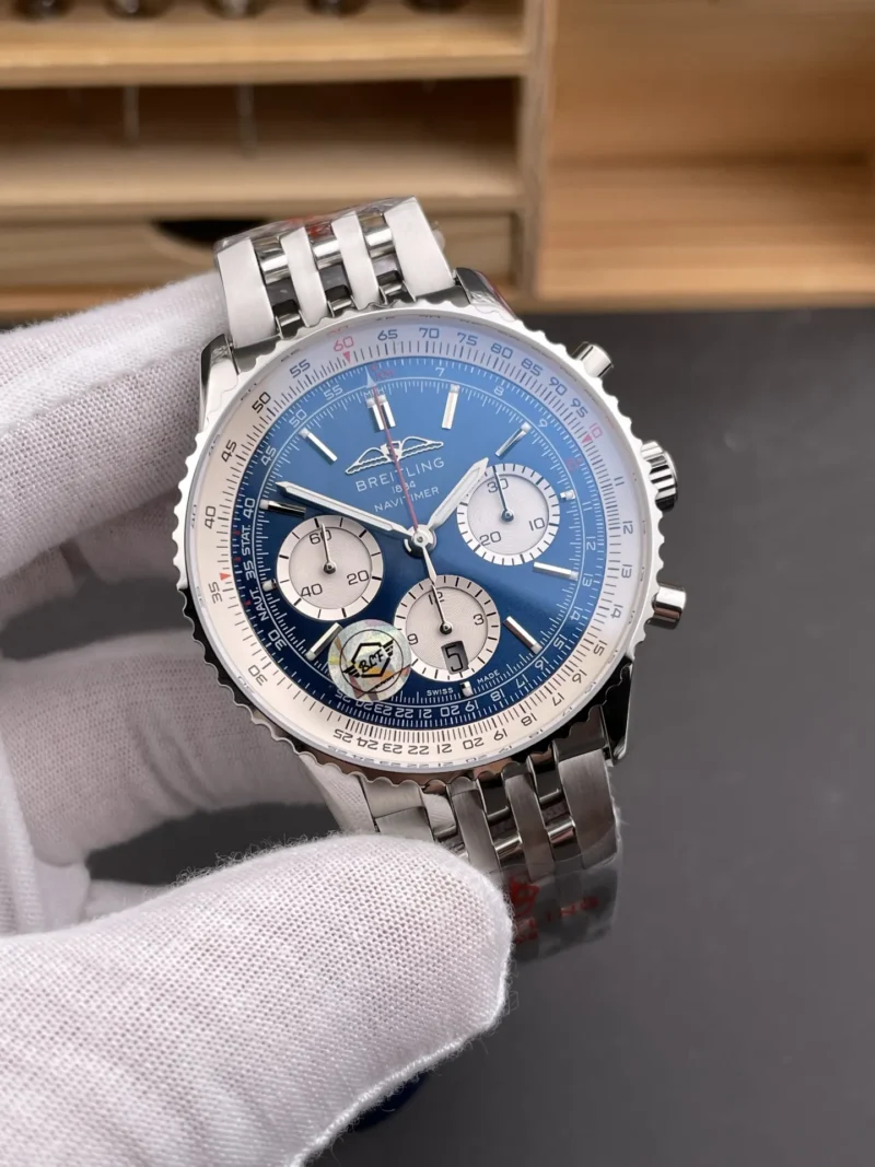 Breitling Chronomat B01 Blue dial 44mm