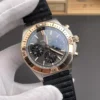 Breitling Chronomat B01rose gold Grey dial Rubber Strap 42mm
