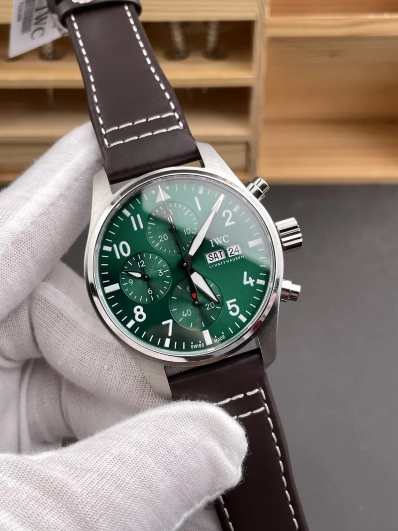 IWC Pilot Green Dial 41mm