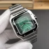 Cartier Santos Green Dial 39.8mm