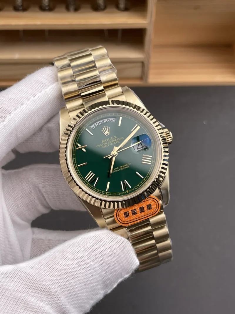 Rolex Day-Date Casino Green 40mm