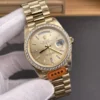 Rolex Day-Date Yellow Baguette Diamond 40mm
