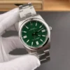 Rolex Oyster Perpetual Green Dial 41mm